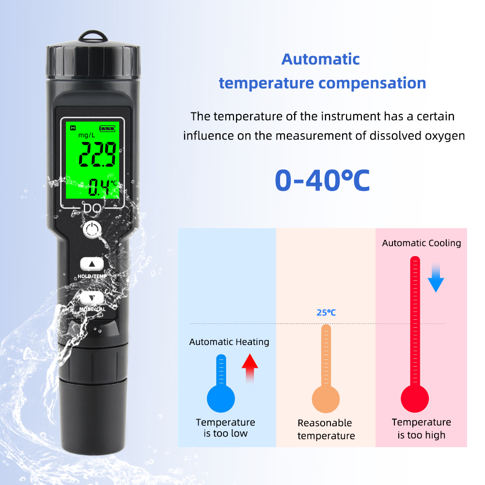 Professional DO9100 Dissolved  - Do Oxygen Meter ulasan dan harga