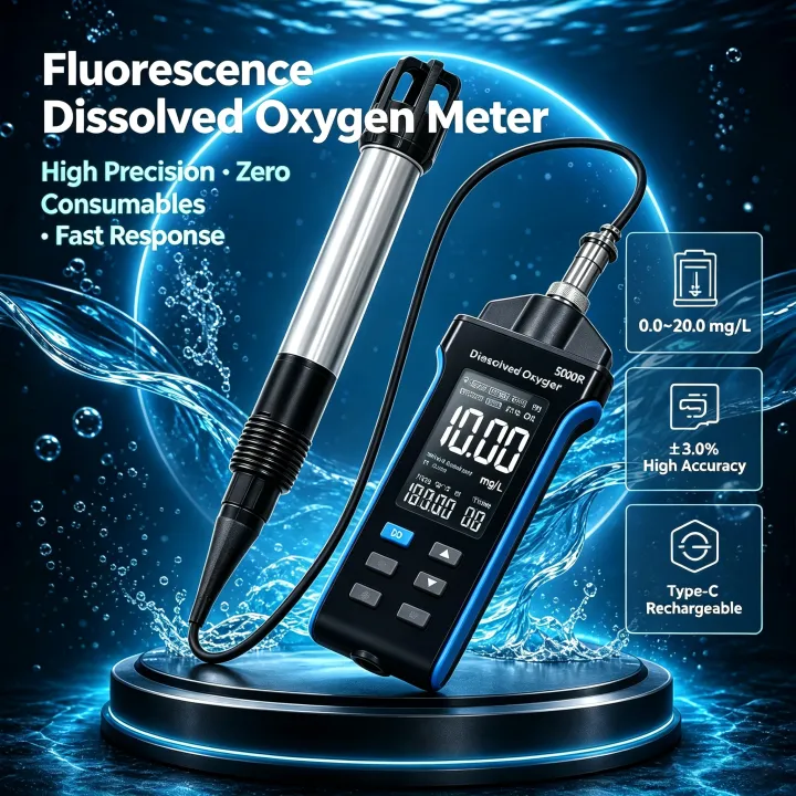 HoldPeak Fluorescence Dissolve - Do Oxygen Meter ulasan dan harga