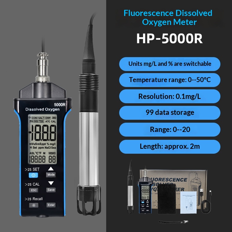 HoldPeak Fluorescence Dissolve - Do Oxygen Meter ulasan dan harga