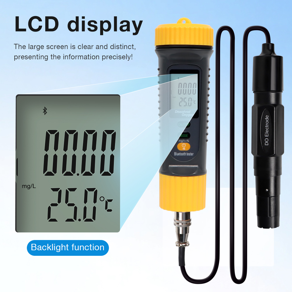 Digital Dissolved Oxygen Meter - Do Oxygen Meter ulasan dan harga