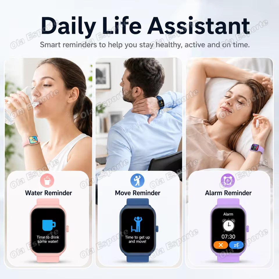Smart Watch Plus Men Women Plu - Do Oxygen Meter ulasan dan harga